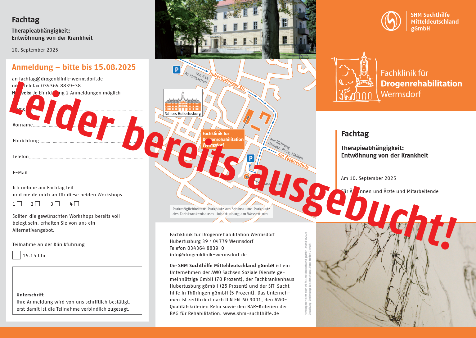 Bereits ausgebucht - Fachtag Therapieabhängigkeit 2025