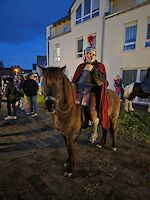 St. Martins Reiter mit Verkleidung