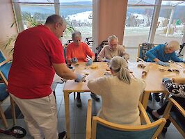 Gemeinsames Plätzchenbacken