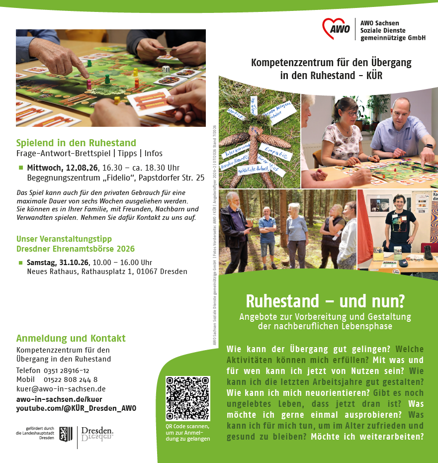 Angebotsflyer 2. Halbjahr 2026