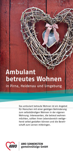 Faltblatt Pirna, Heidenau und Umgebung